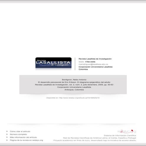 El desarrollo psicosocial de eric erikson del adulto