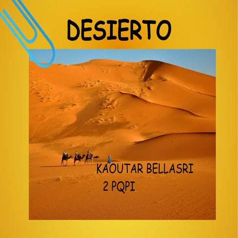 El desierto