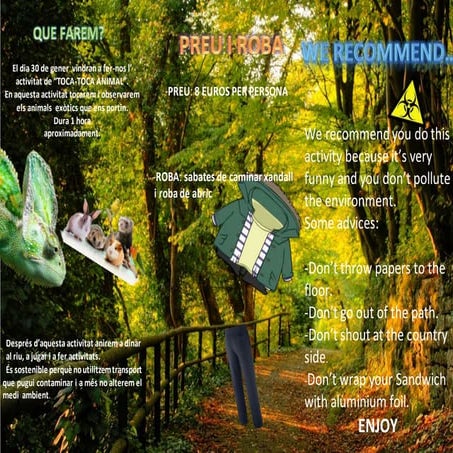 El dia 30 de gener  vindran a fer