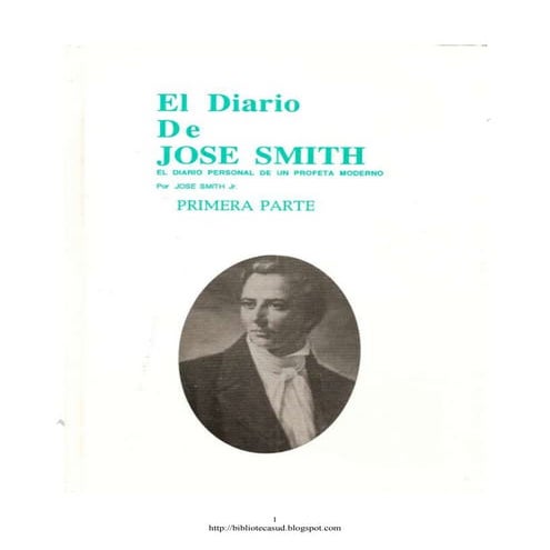 El diario de jose smith   primera parte
