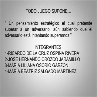 El Dilema Del Prisionero