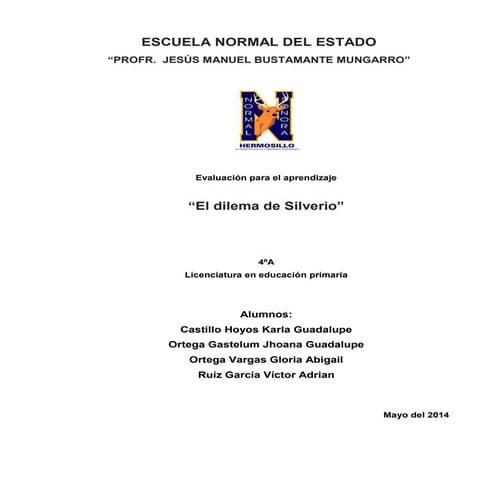 El dilema de Silverio