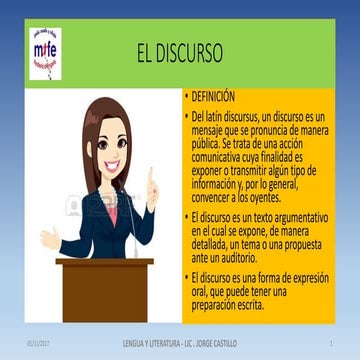 El discurso
