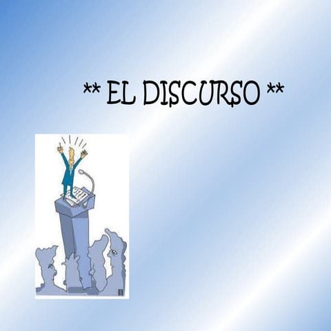 El discurso