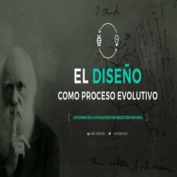 El diseño como proceso evolutivo