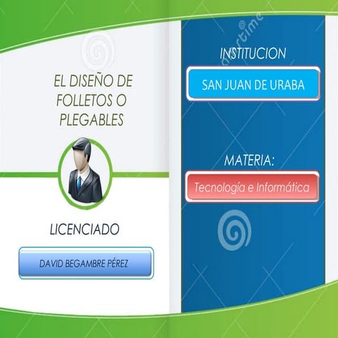 Eldiseodefolletoseldiseodeplegables2016