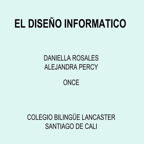 diseño informatico 