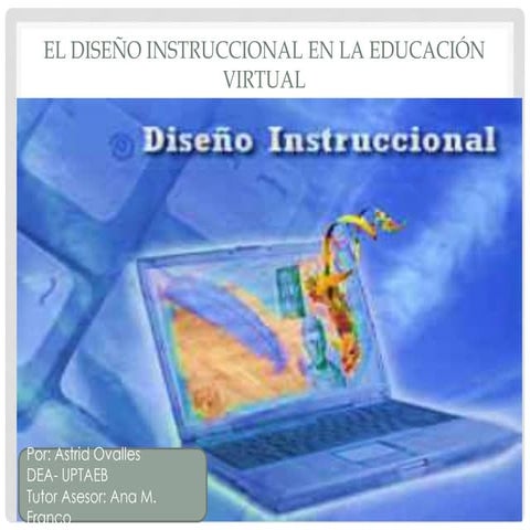 El diseño instruccional en la educación virtual