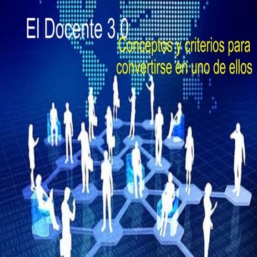 El docente 3