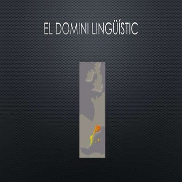 El domini lingüístic