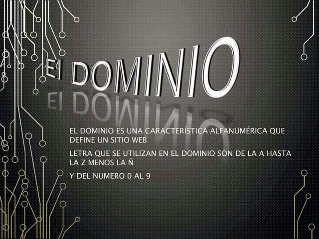 El dominio
