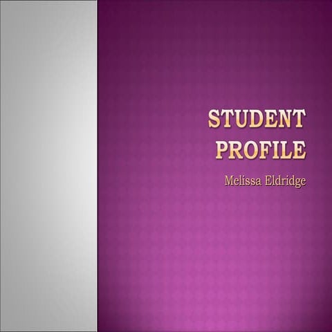 Student Profile