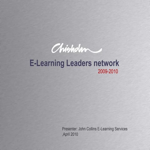 ecapability model - Chisholm