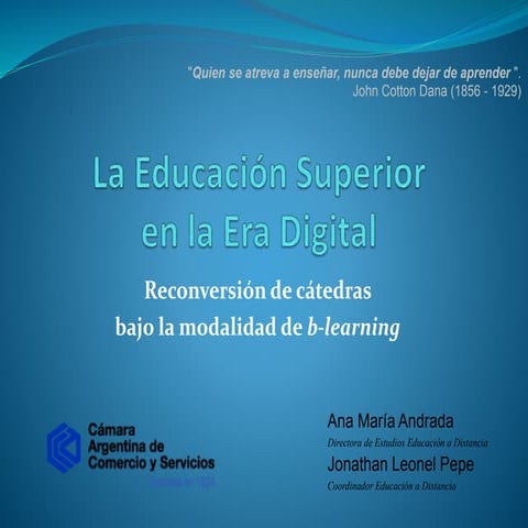 Presentación Trabajo Final CAC-IPCAC 2016