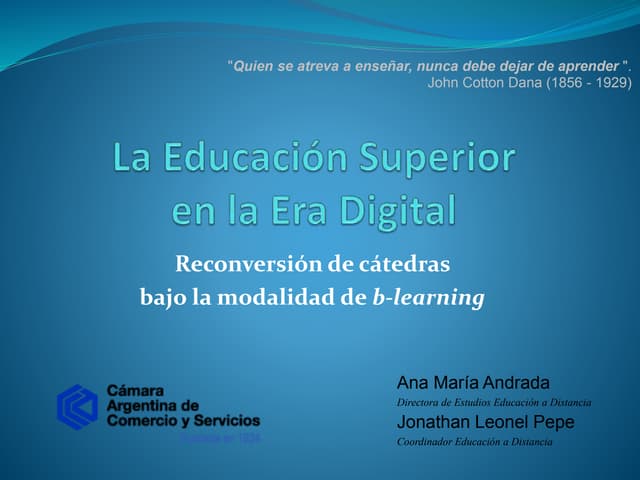 Presentación Trabajo Final CAC-IPCAC 2016