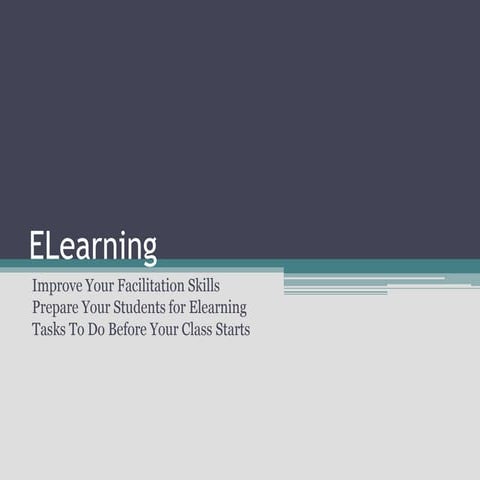 E learning