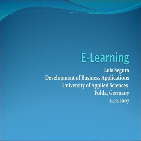 E-Learning