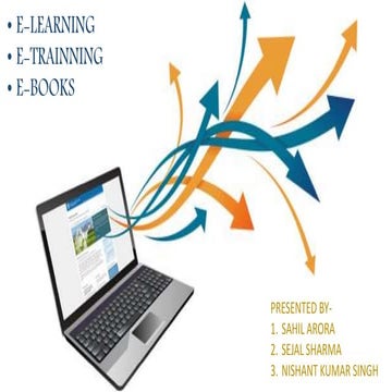 E learning,E Training & E book
