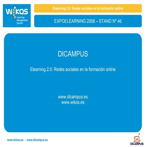 Elearning 2.0: redes sociales en la formación online