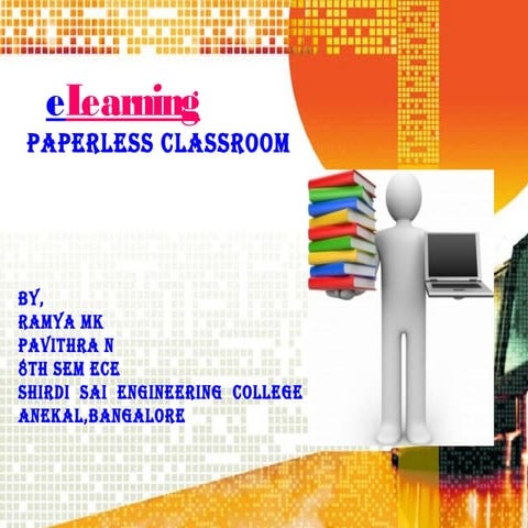 Elearning Paperless classroom
