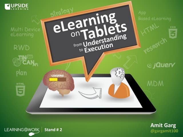 eLearning On Tablets - From Understanding To Execution