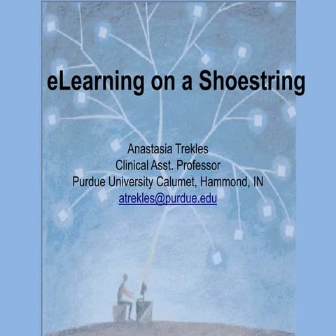 eLearning on a Shoestring