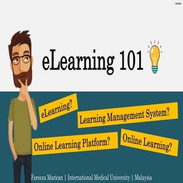 Elearning 101