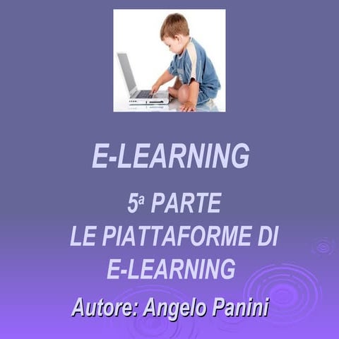 e-learning quinta parte