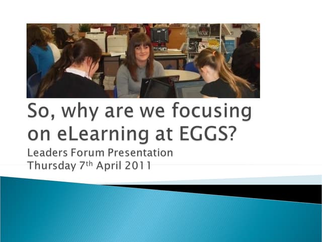E learning at eggs