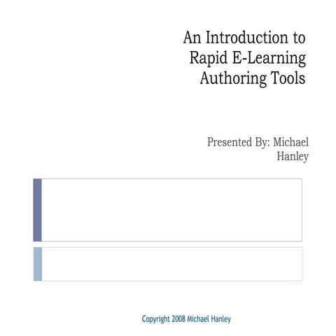 E-learning Curve Blog Using Camtasia