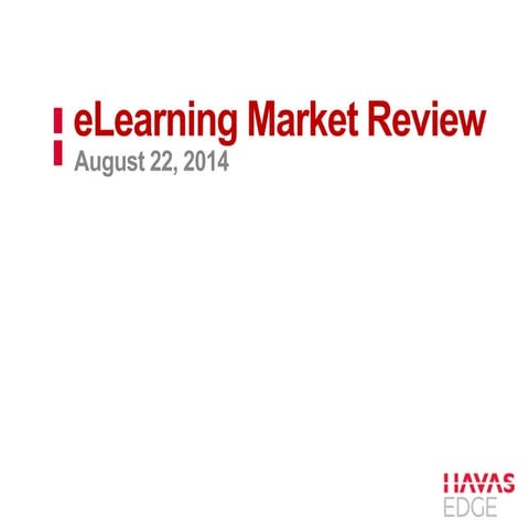 eLearning Market Review