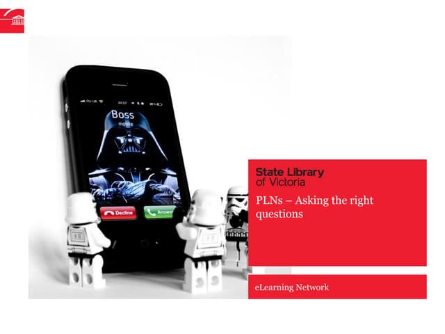 PLNs: Asking the right questions (eLearning network) 