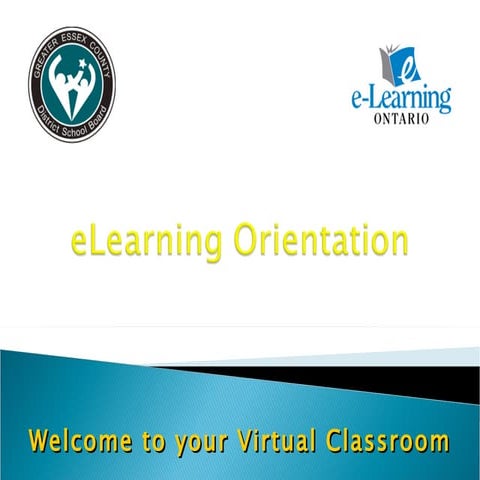 E Learning Orientation