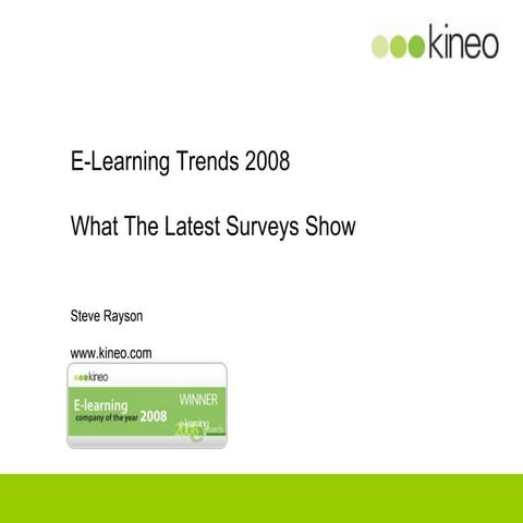 Elearning Trends