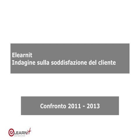 Elearnit customer satisfaction_2011-13