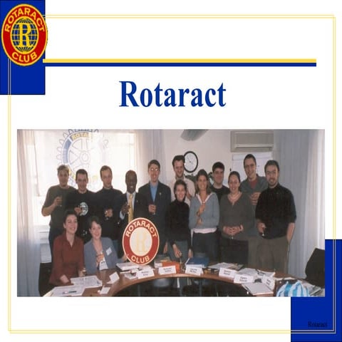 Rotaract Présentation Powerpoint (Spanish)