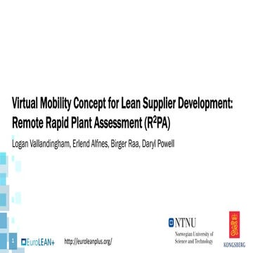 ELEC2017 - 1.1 l. vallandingham - virtual mobility enabled lean learning