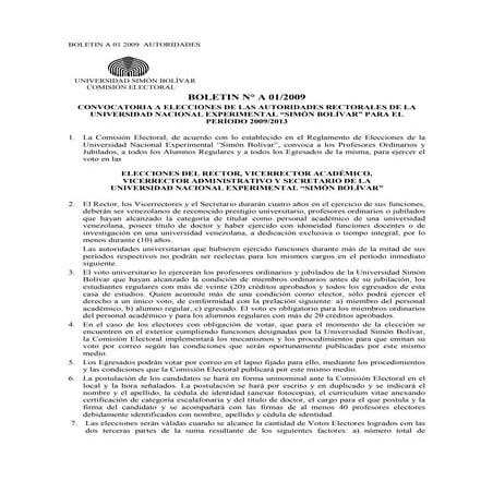 Elecciones Autoridades 2009