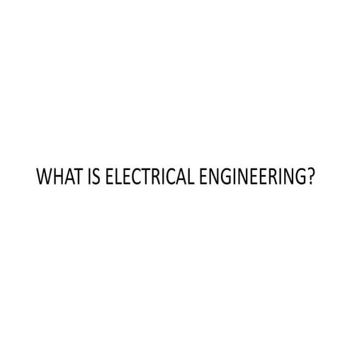 Electrical and Electronics Ebgineering _ Dr Paul K Joseph 