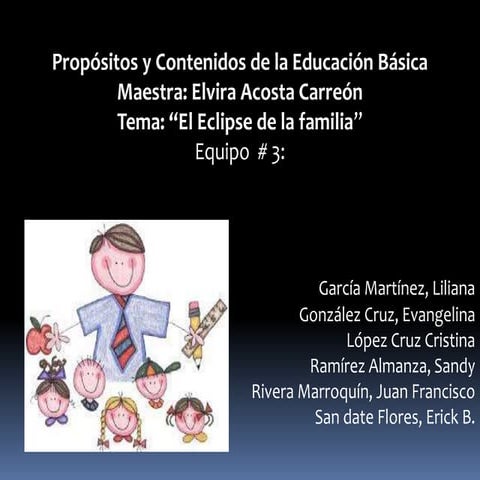 El eclipse de la familia