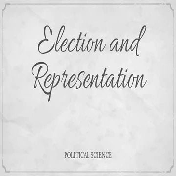 Election and Representation - Presentation.pdf