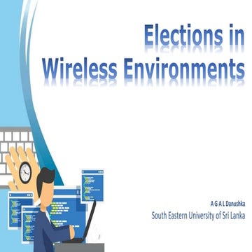 Election in Wireless Environment