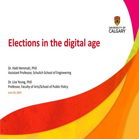 Elections in the digital age | PPTX