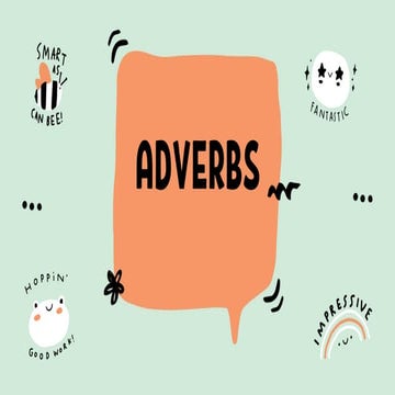 ADVERBS