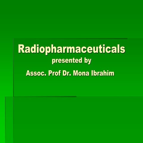 radiopharmaceuticals