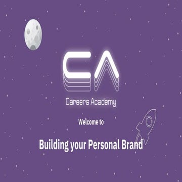 Building your Personal Brand - IBM Careers Academy 2020 - Elective Session