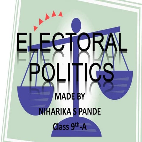 Electoral politics