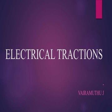 Electrial tractions