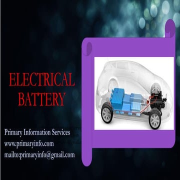 Electrical battery