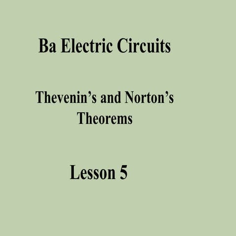 ELECTRICAL-CIRCUITS-T-VENU-GOPALthevinins.ppt